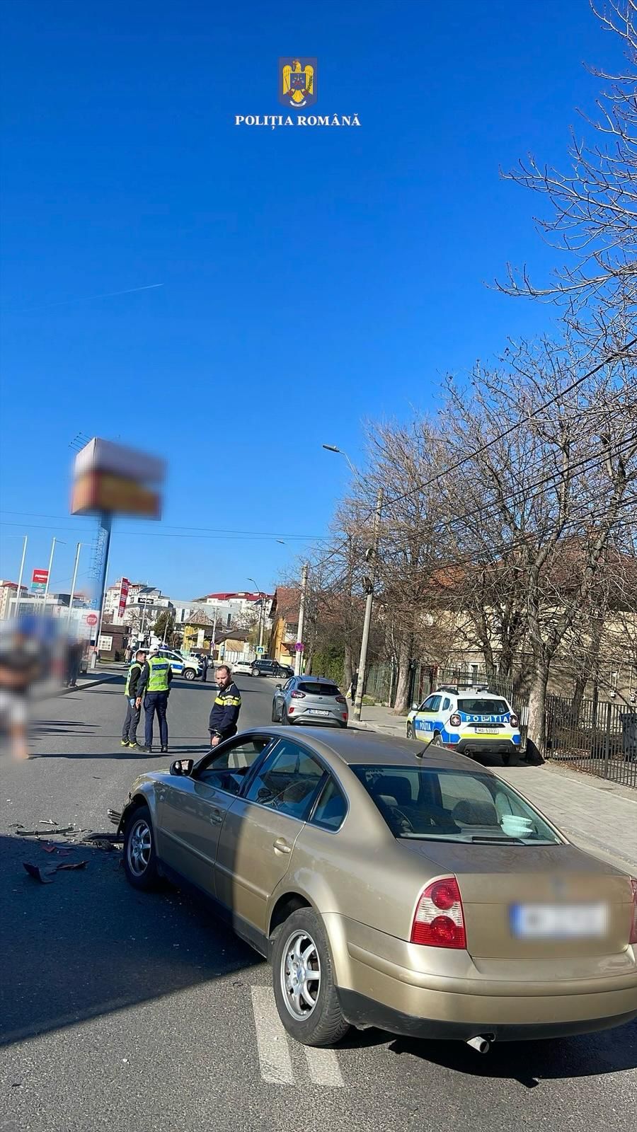 Accident rutier în Târgoviște