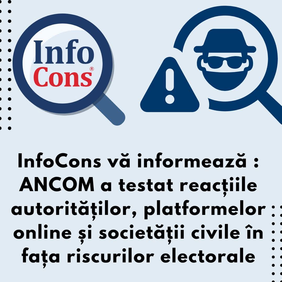 ANCOM testează reacțiile pentru alegeri 2025
