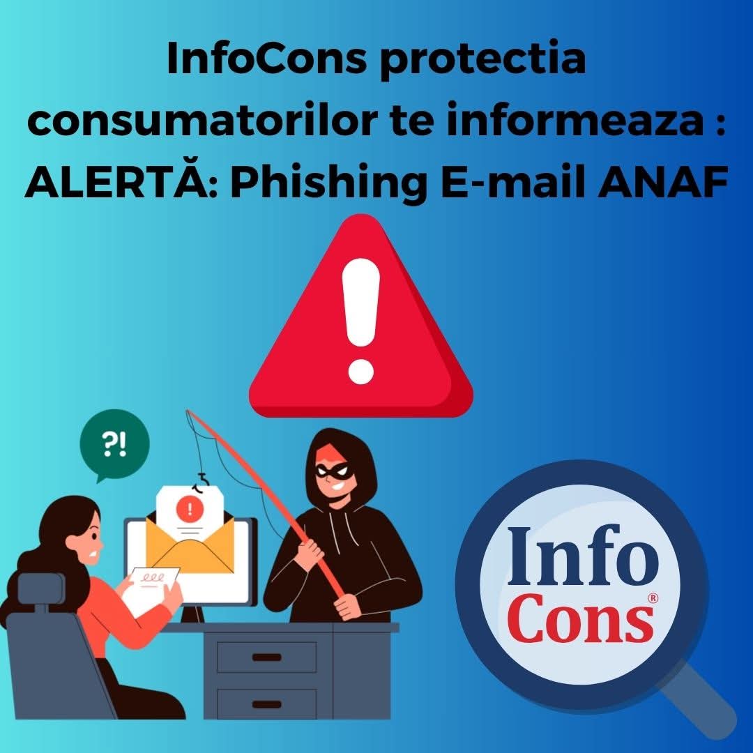 Atenție! Atacuri de phishing ANAF