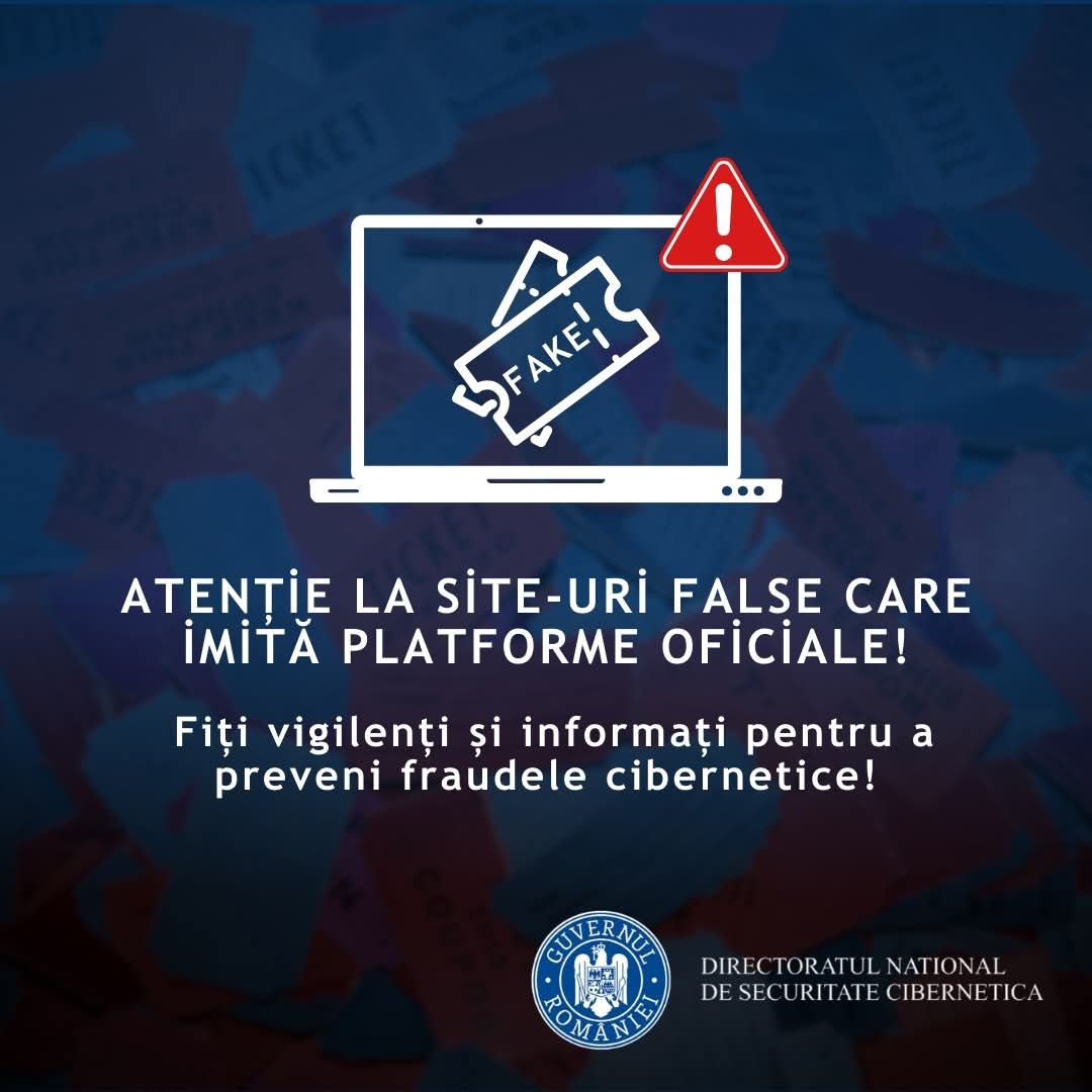 Atenție la site-urile false!