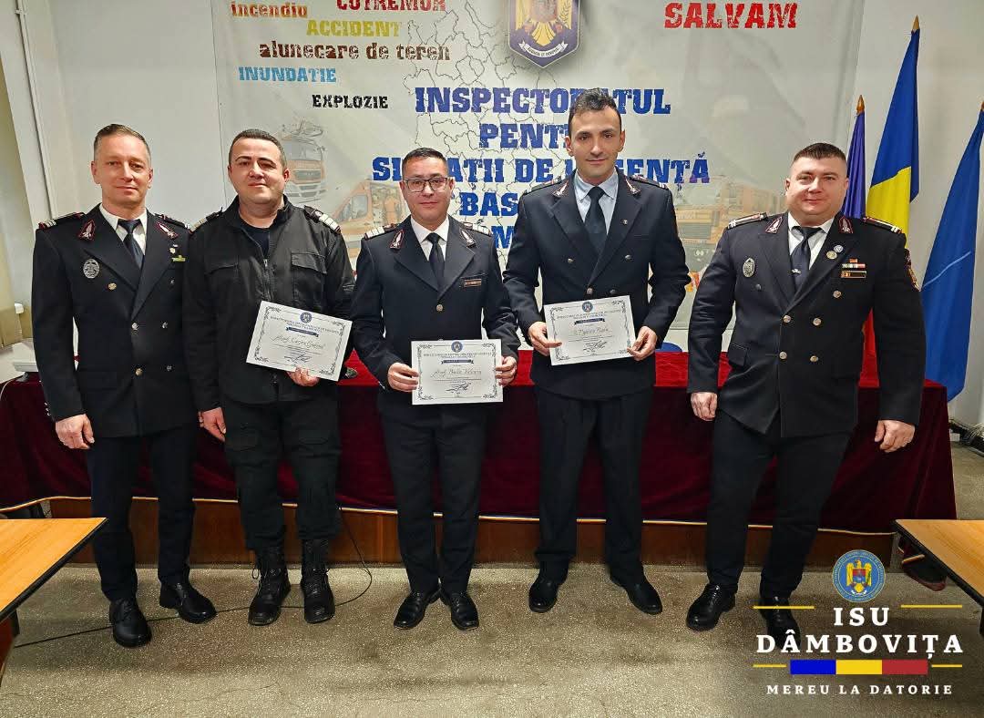 Avansări și recunoașteri la ISU Dâmbovița