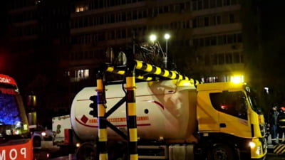 Cisternă cu GPL, incident grav în Capitală