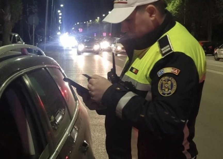 Conducător auto prins băut la volan