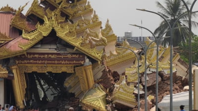 Cutremur devastator în Myanmar și Thailanda
