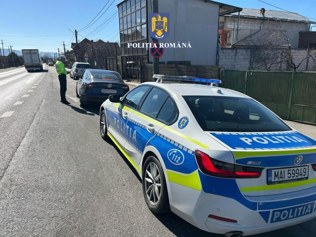 Infracțiuni rutiere: trei șoferi prinși