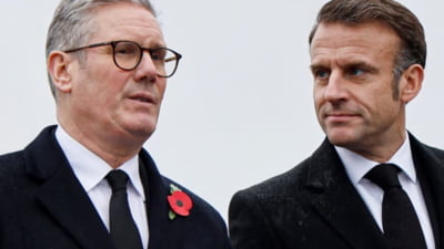 Macron și Starmer negociază pacea în Ucraina