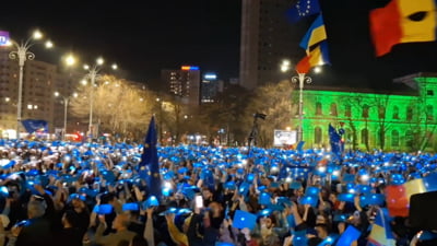 Mii de oameni la mitingul "EuRoManifest"