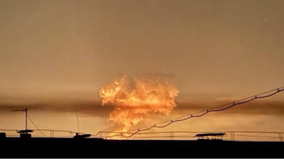 Nod de tranzit al gazelor, în flăcări