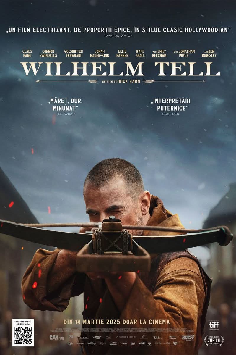 Premiera filmului „WILLIAM TELL” la Târgoviște!