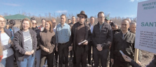 Preșcolari și elevi au împădurit un hectar