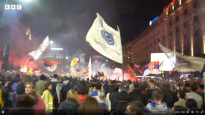 Proteste masive în Serbia împotriva dictaturii