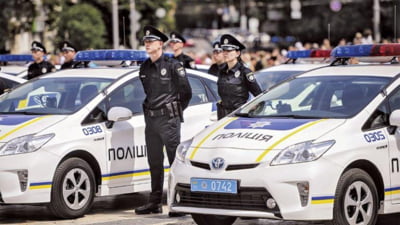 Român impresionat de poliția din Ucraina