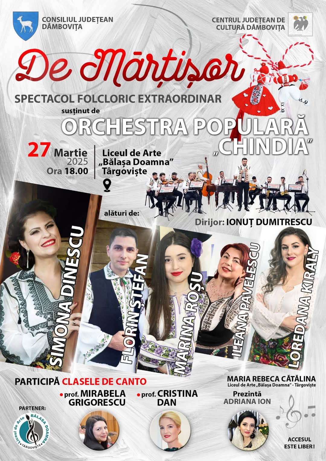Spectacol de folclor dedicat iubirii, Târgoviște