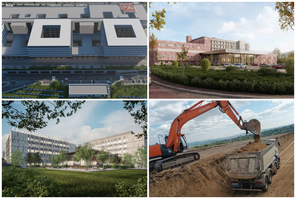 Stadiul spitalelor regionale promise din 2012