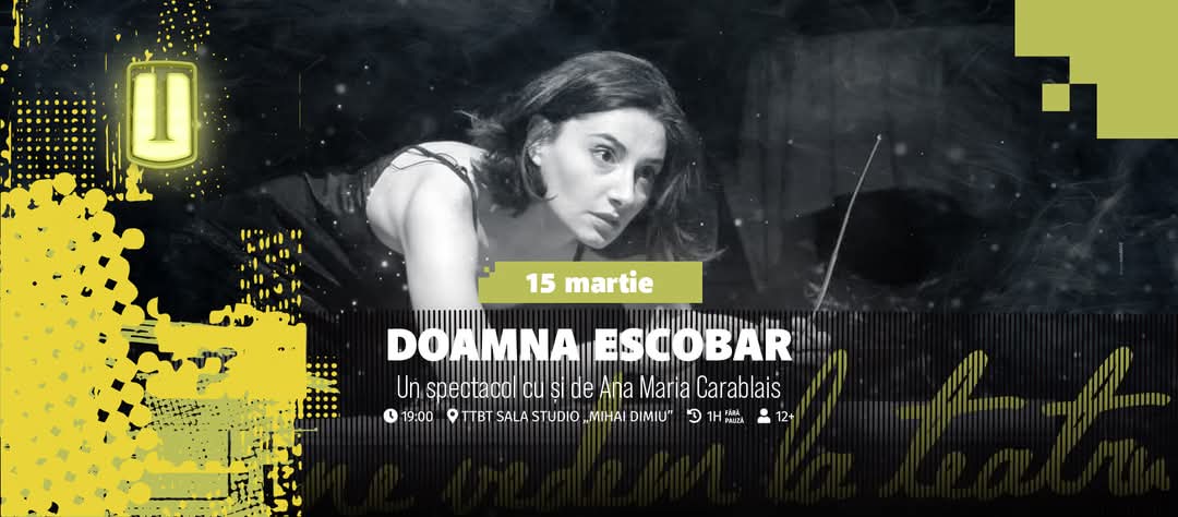 Teatrul Tony Bulandra te invită la „Doamna Escobar”