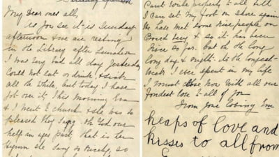 Ultima scrisoare de pe Titanic: mărturie emoționantă