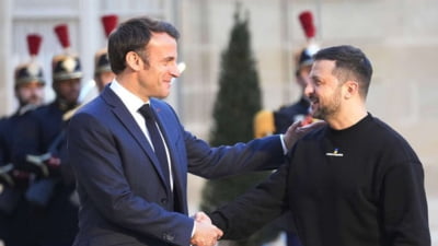 Zelenski, Starmer și Macron la Washington