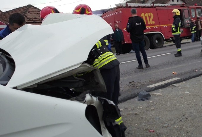 Accident rutier în Ciocănești, din alcool