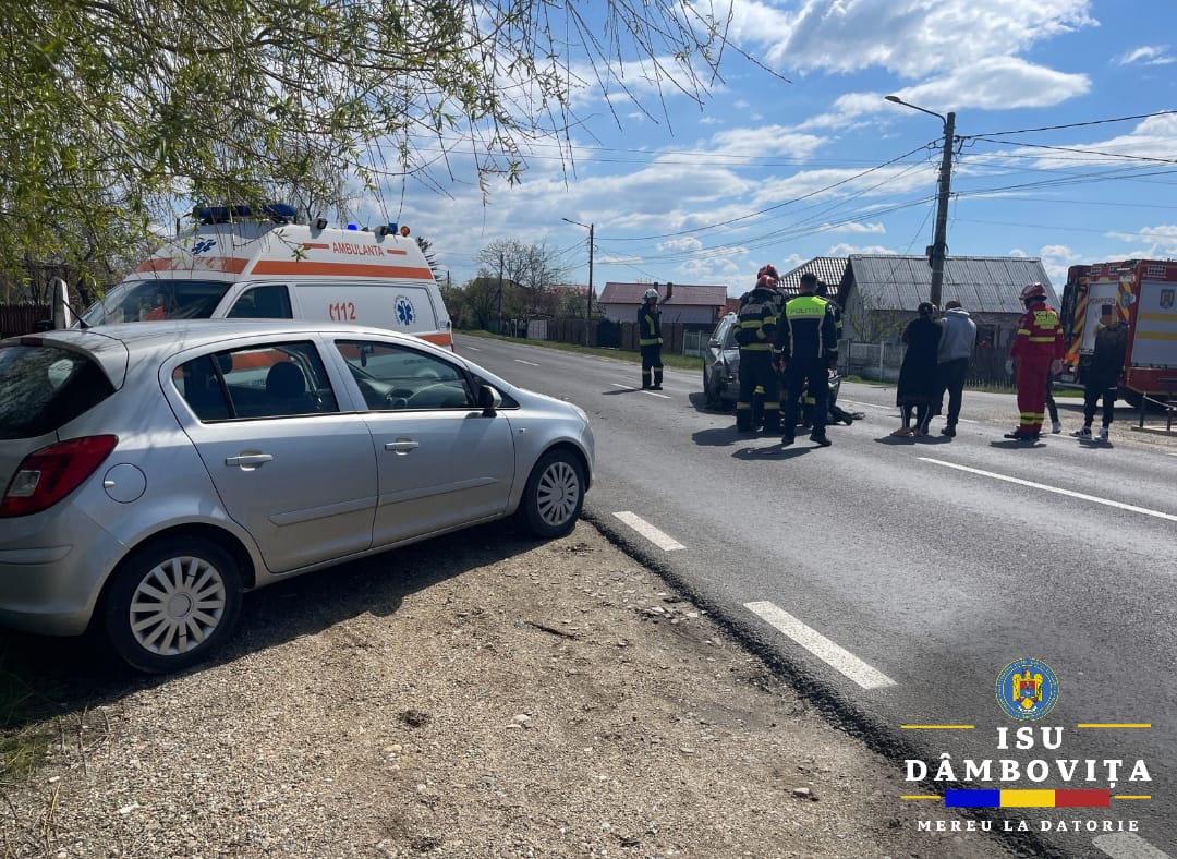 Accident rutier în Crângurile, copil rănit