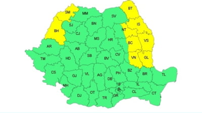 Atenționare Cod Galben: Vânt robust în România