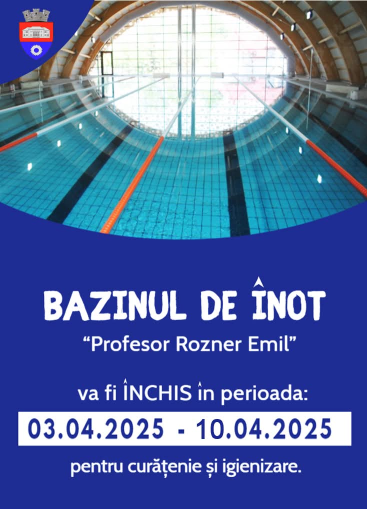 Bazinul de înot din Titu, închis temporar