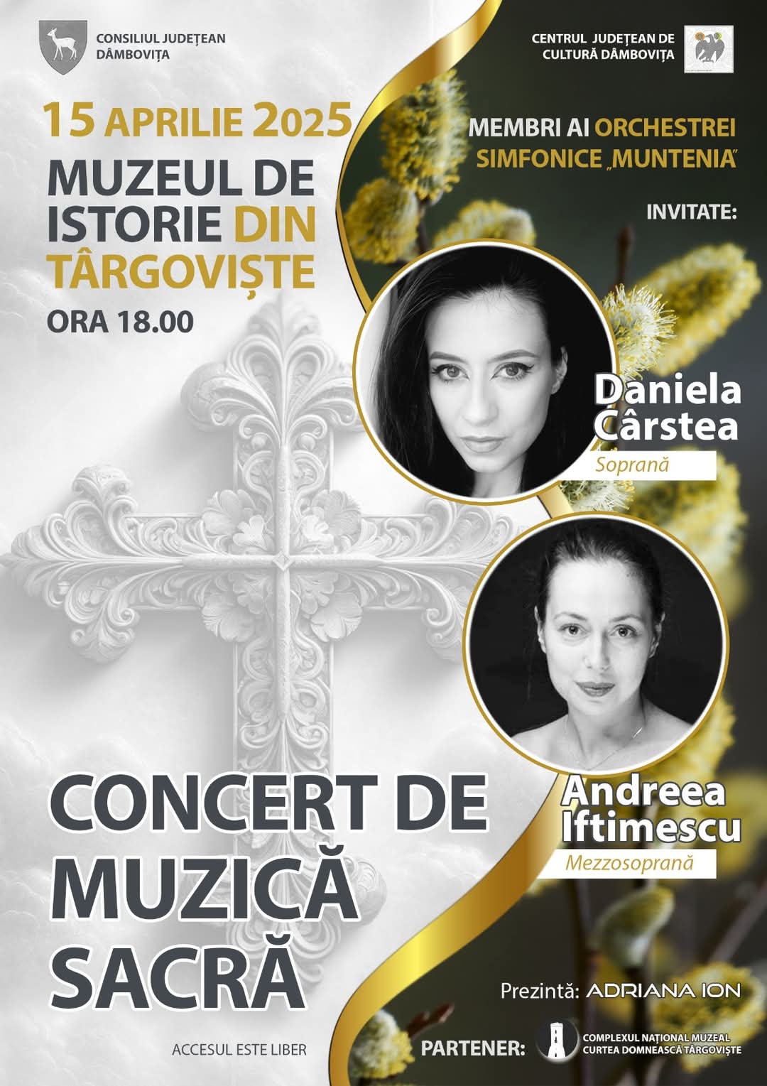 Concert de muzică sacră la Muzeul Istoriei