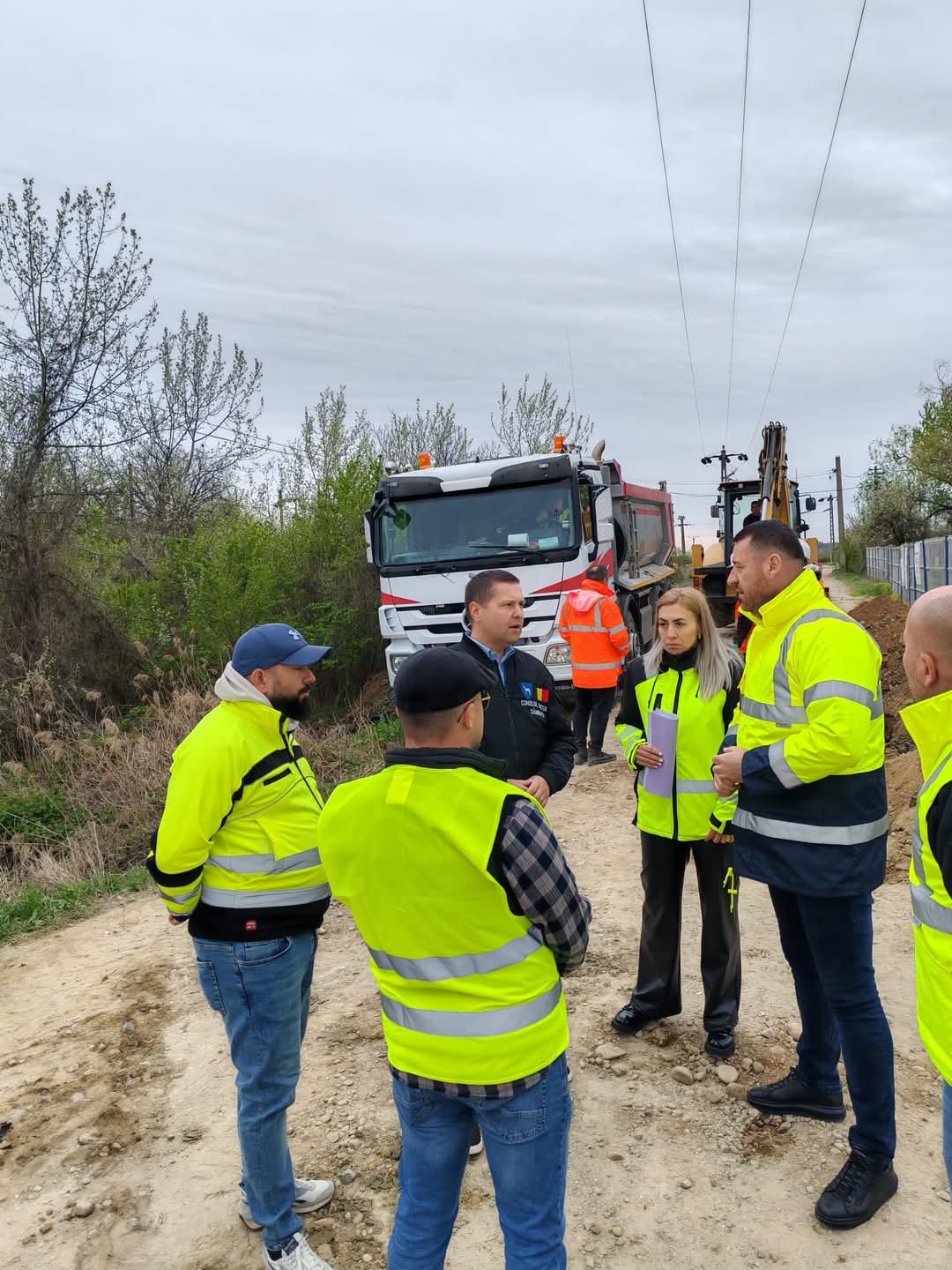 Corneliu Ștefan monitorizează lucrările de infrastructură