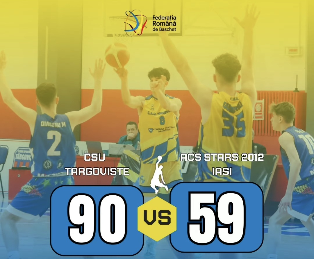 CS Universitar Târgoviște învinge Iașiul 90-58