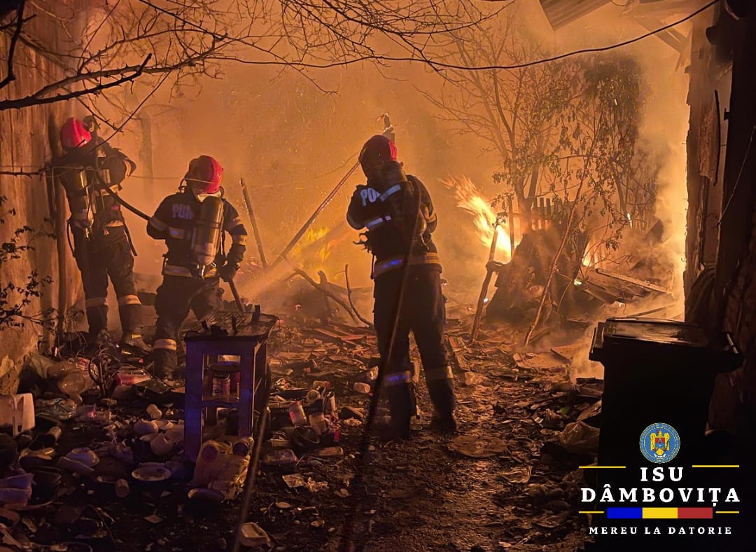 Incendiu fatal în Viforâta noaptea trecută