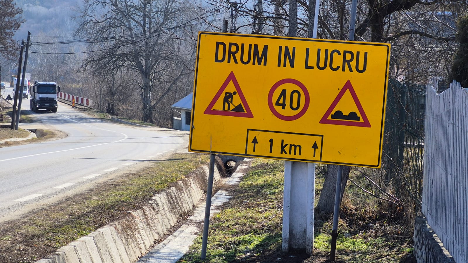 Lucrări de infrastructură rutieră 7-13.04.2025