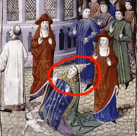 Papă-femeie Ioana: Legenda și conducerea Bisericii