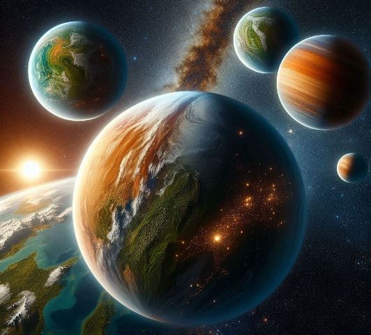 Patru planete ascunse descoperite în apropierea noastră