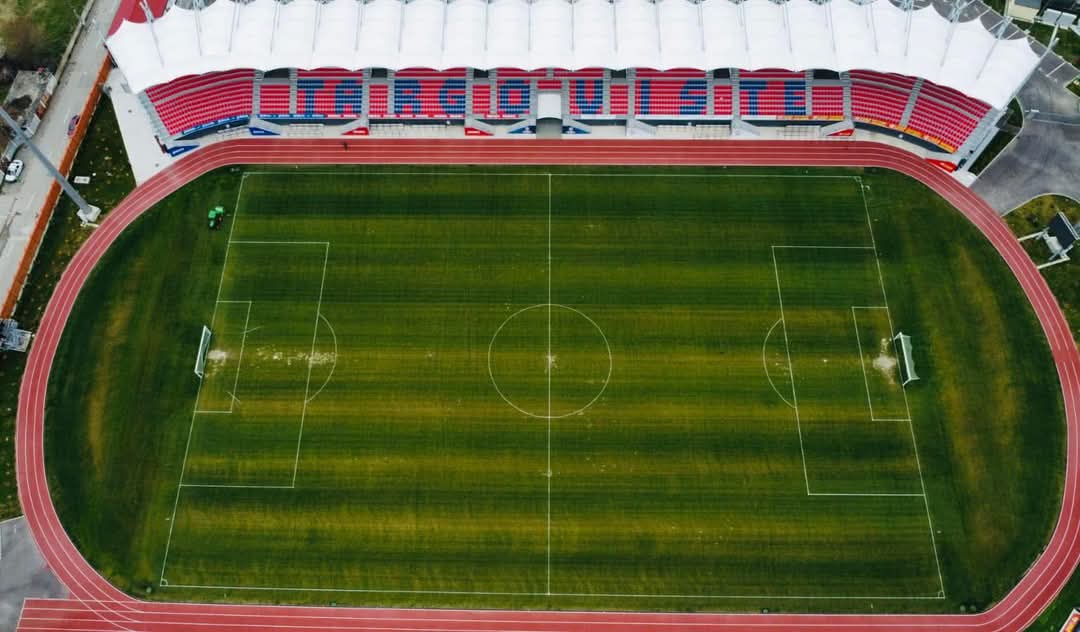 Pista de atletism de la Stadionul Eugen Popescu se deschide