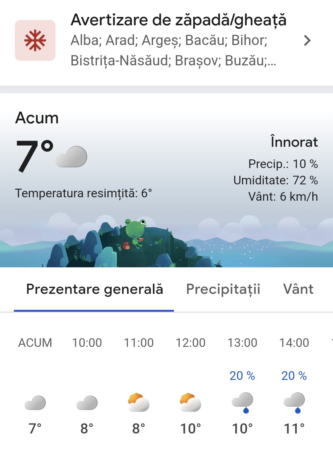 Prognoza meteo: soare, vreme geros și ploi