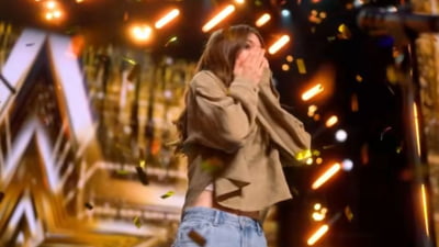 Româncă cu Golden Buzzer la talent show!