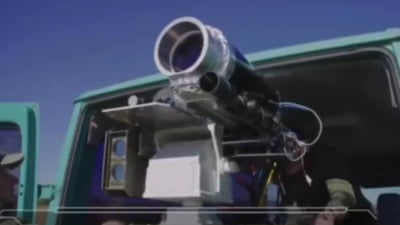 Sistemul laser ucrainean Tryzub în acțiune