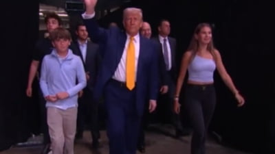 Trump la eveniment sportiv: reacția fanilor