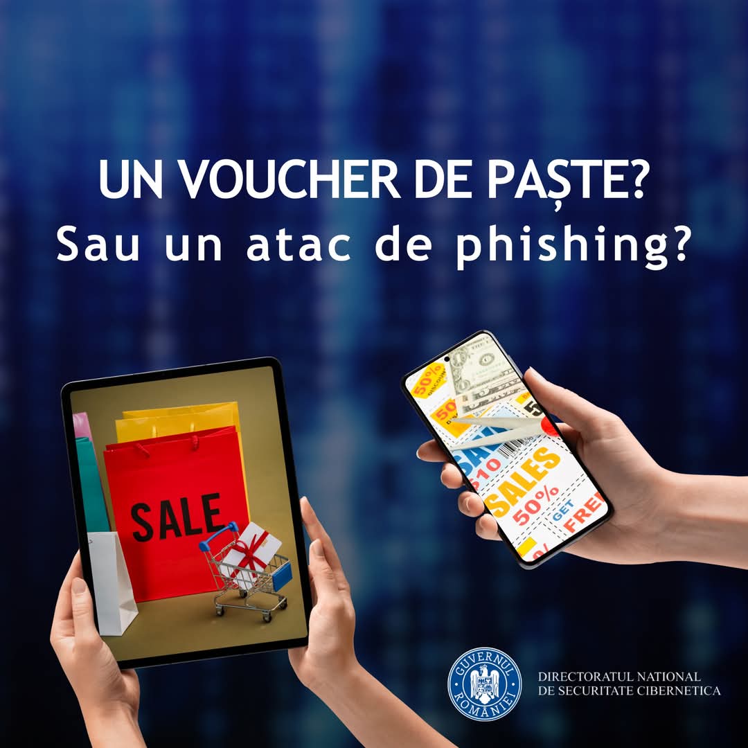 Voucher de Paște sau atac cibernetic?