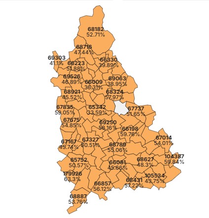 Alegeri 2025: Simion câștigă în localități!