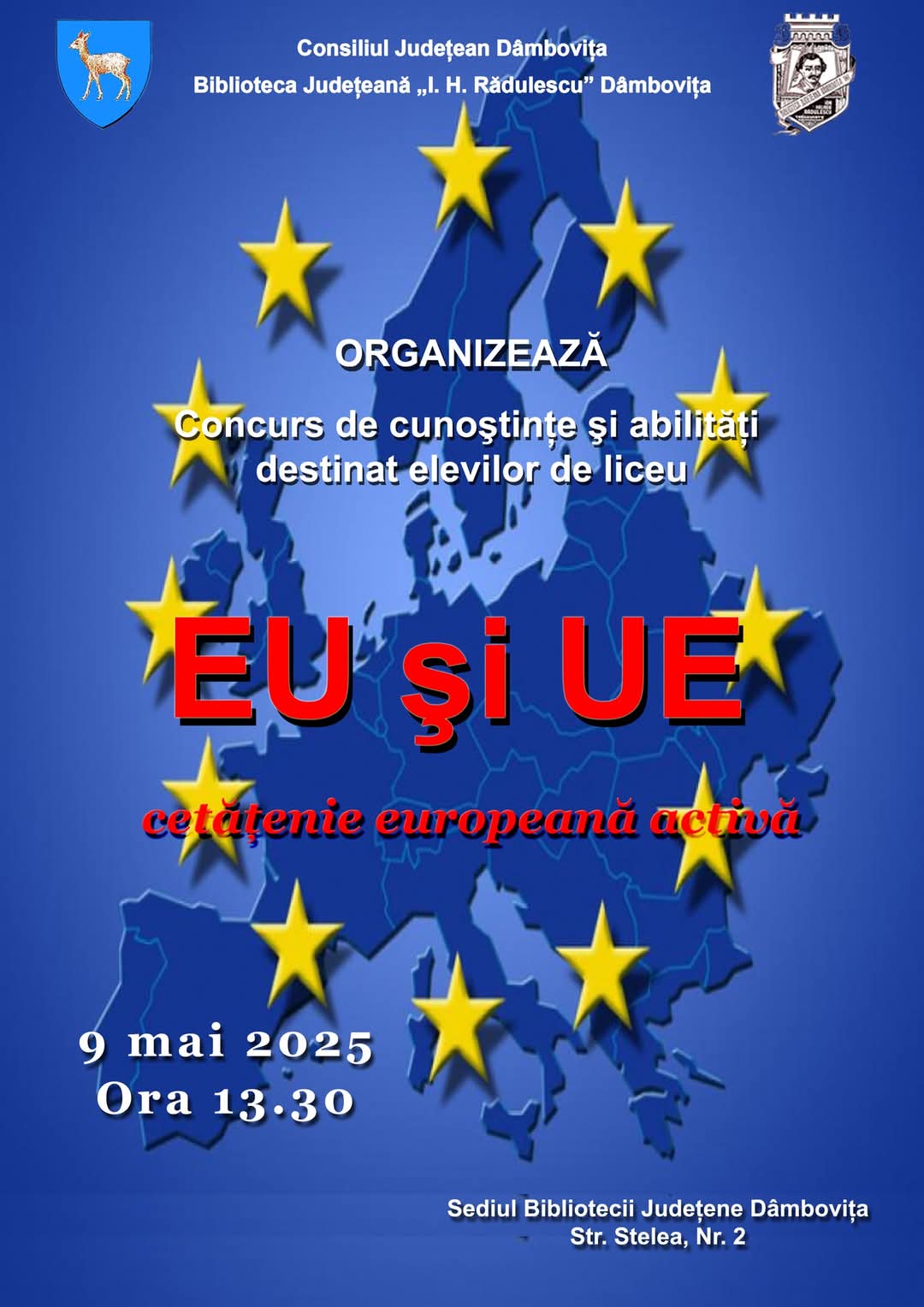 Concurs liceeni: „EU și UE – cetățenie activă”