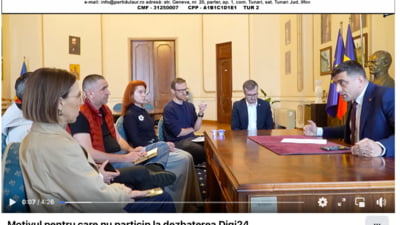 George Simion critică Digi24: „Umilire?”