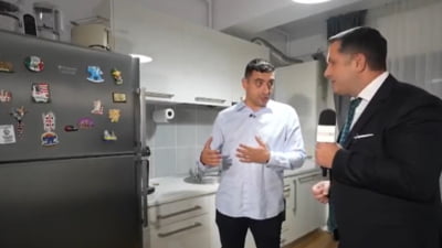George Simion își promovează apartamentele