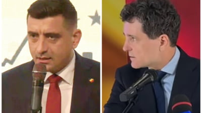 George Simion și Nicușor Dan, în estul țării