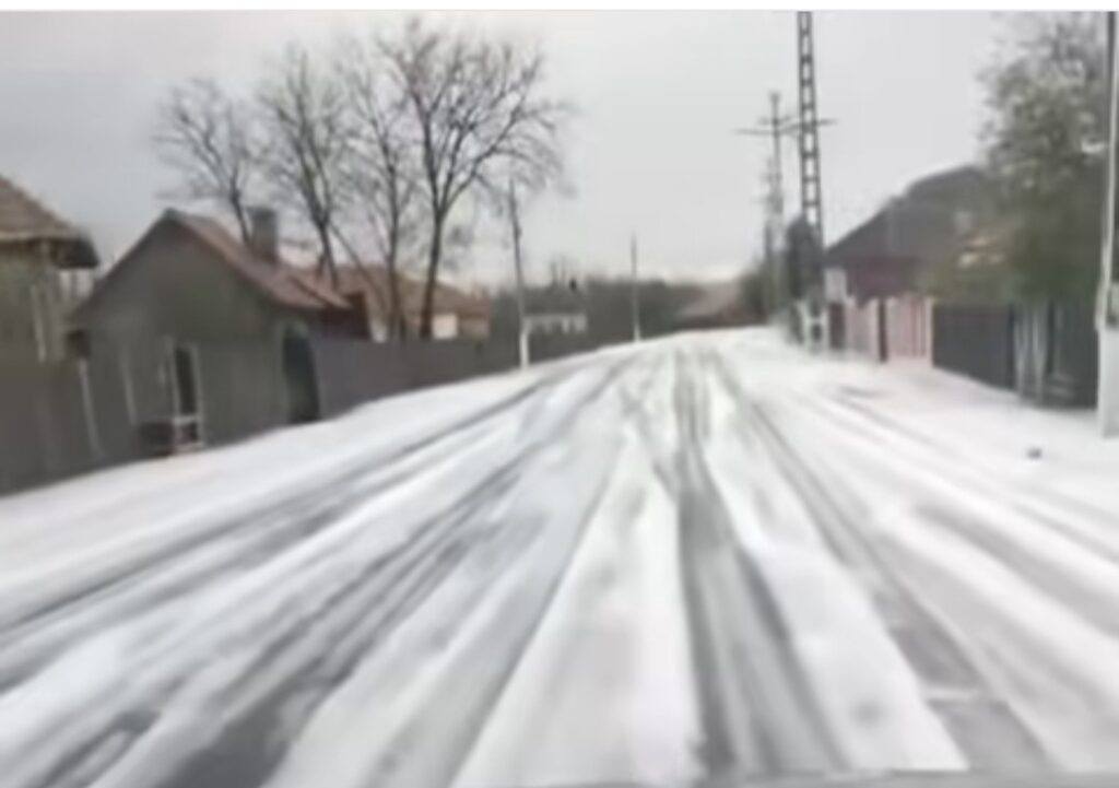 Grindină Fluviu a lovit Dolj, Mehedinți, Olt