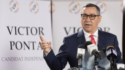 Ponta își anunță susținerea pentru turul II