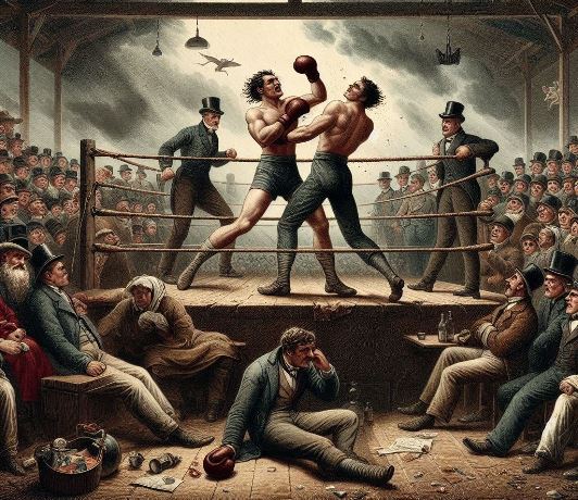 Român la meci de box în Anglia, 1840: „Englezii preferă luptele sângeroase”