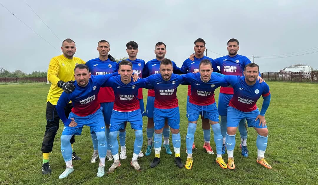 Viitorul Voinești câștigă și urcă pe 2