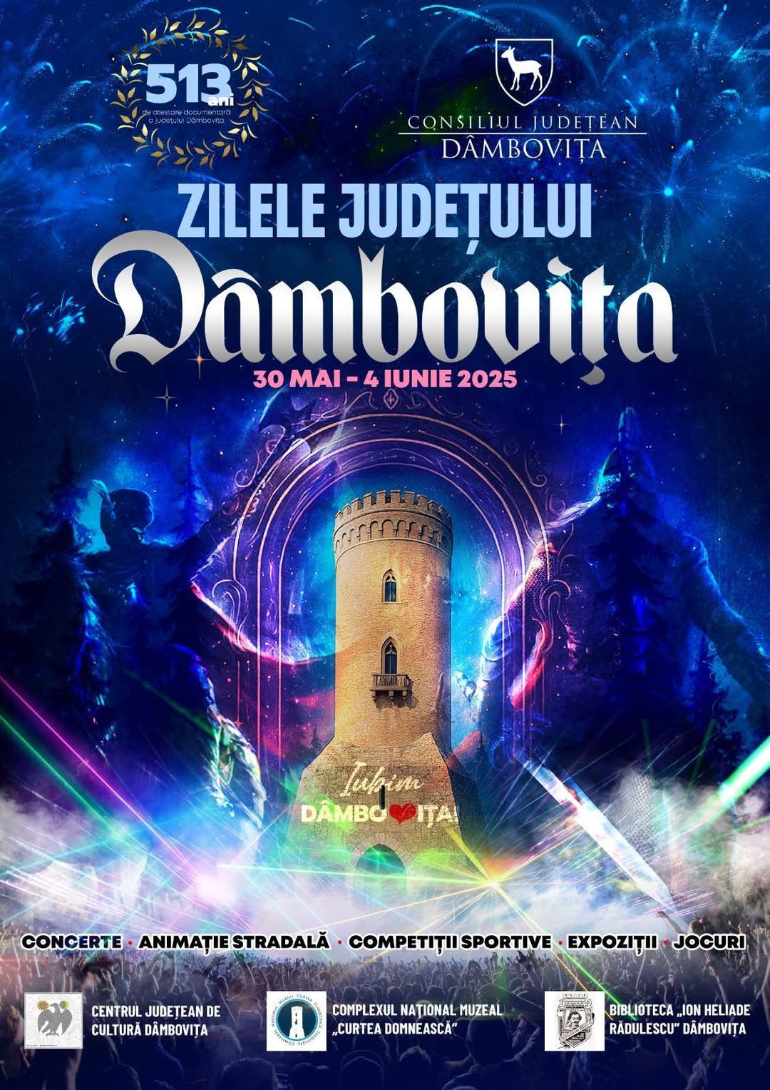 „Zilele Județului Dâmbovița” 2025: Sărbătoare!