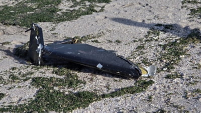 Alertă pe litoral: fragment de dronă găsit