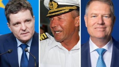 Băsescu și Iohannis în rolul lui Nicușor Dan